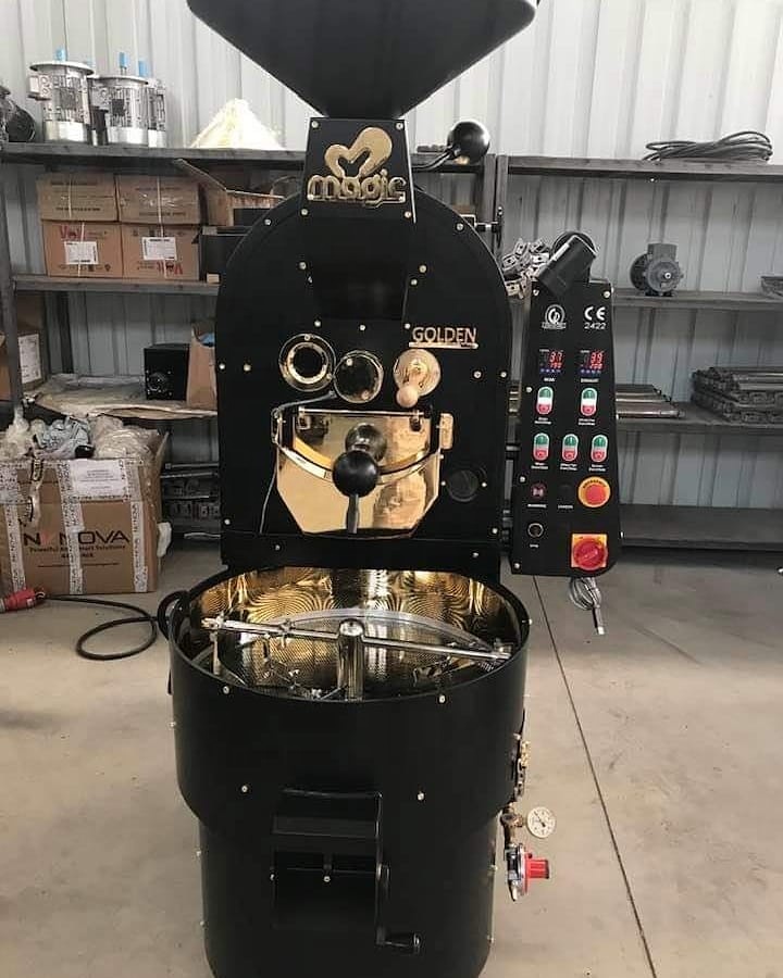 Жаровня GR10 GOLDEN COFFEE, 10 кг, машина для жарки кофейных зерен