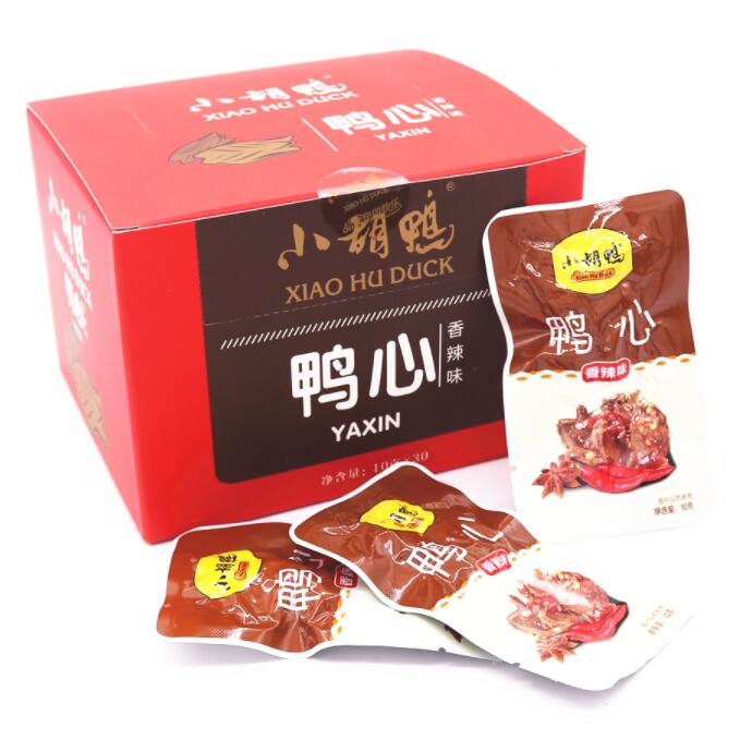 Закуска для гурманов Xiao Hu-Duck 300 г * закуска из пряных уток в форме сердца купить онлайн (10 г/Саше * 30 пакетиков/коробка)