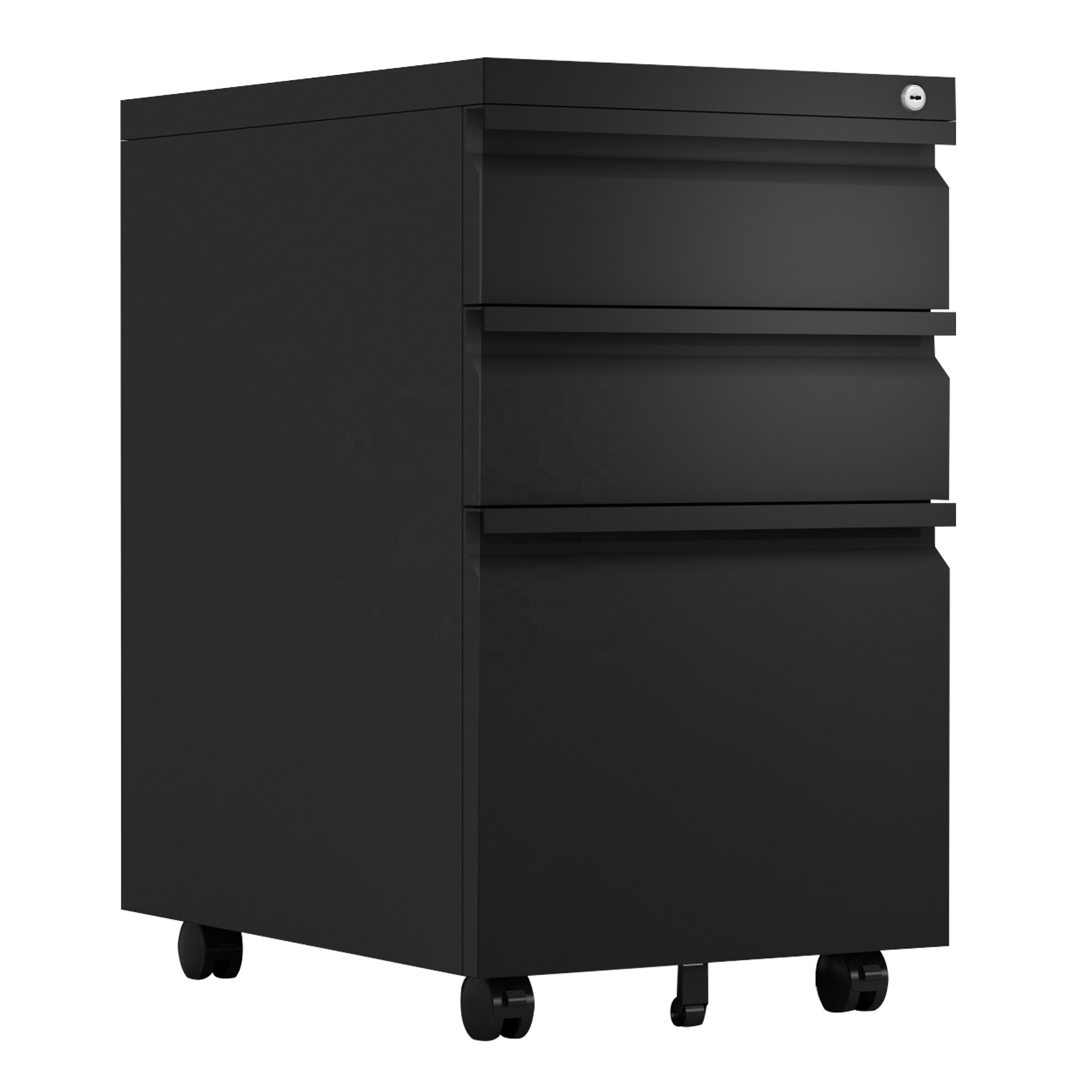 Hot Sale Sheet Steel Office cabinet for Home School Office Movable Cabinet with3 Drawers