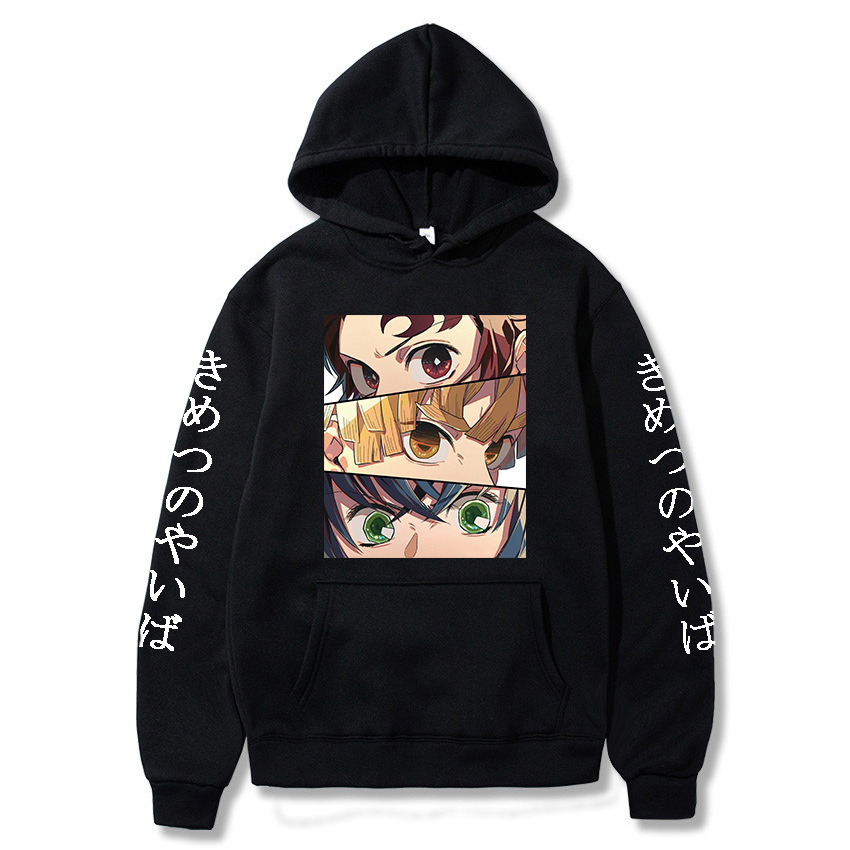 2021 Winter Japanese Demon Slayer Streetwear Designer Hoodie Anaurto 3D Printed Fashion Mens Hoodies Sweatshirts