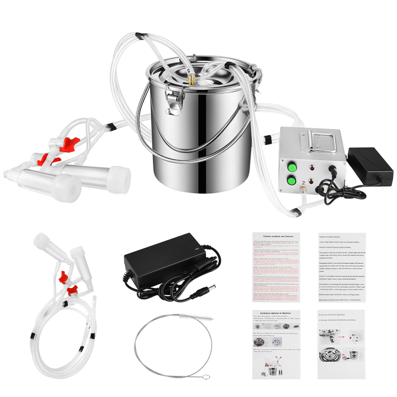 7L Goats Milker Machines For Sale Hand Milking Machine For Goats