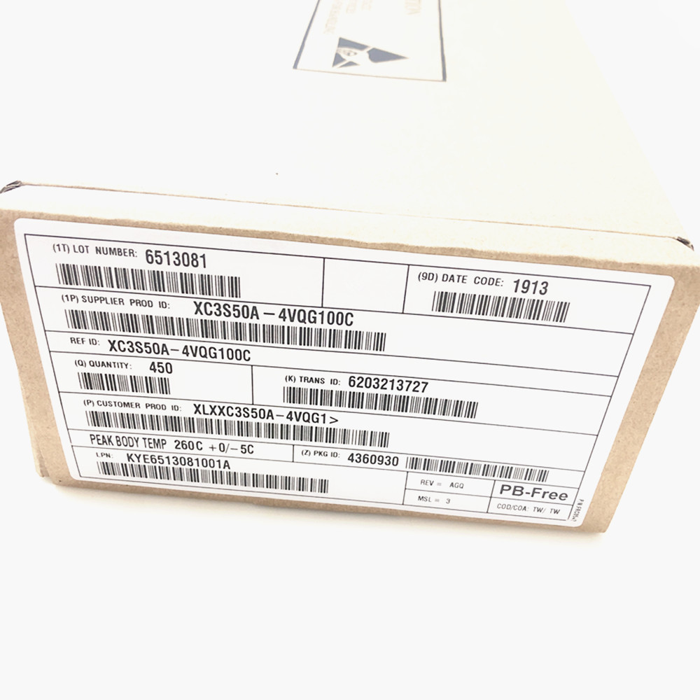 Интегральная схема XC3S50A-4VQG100C