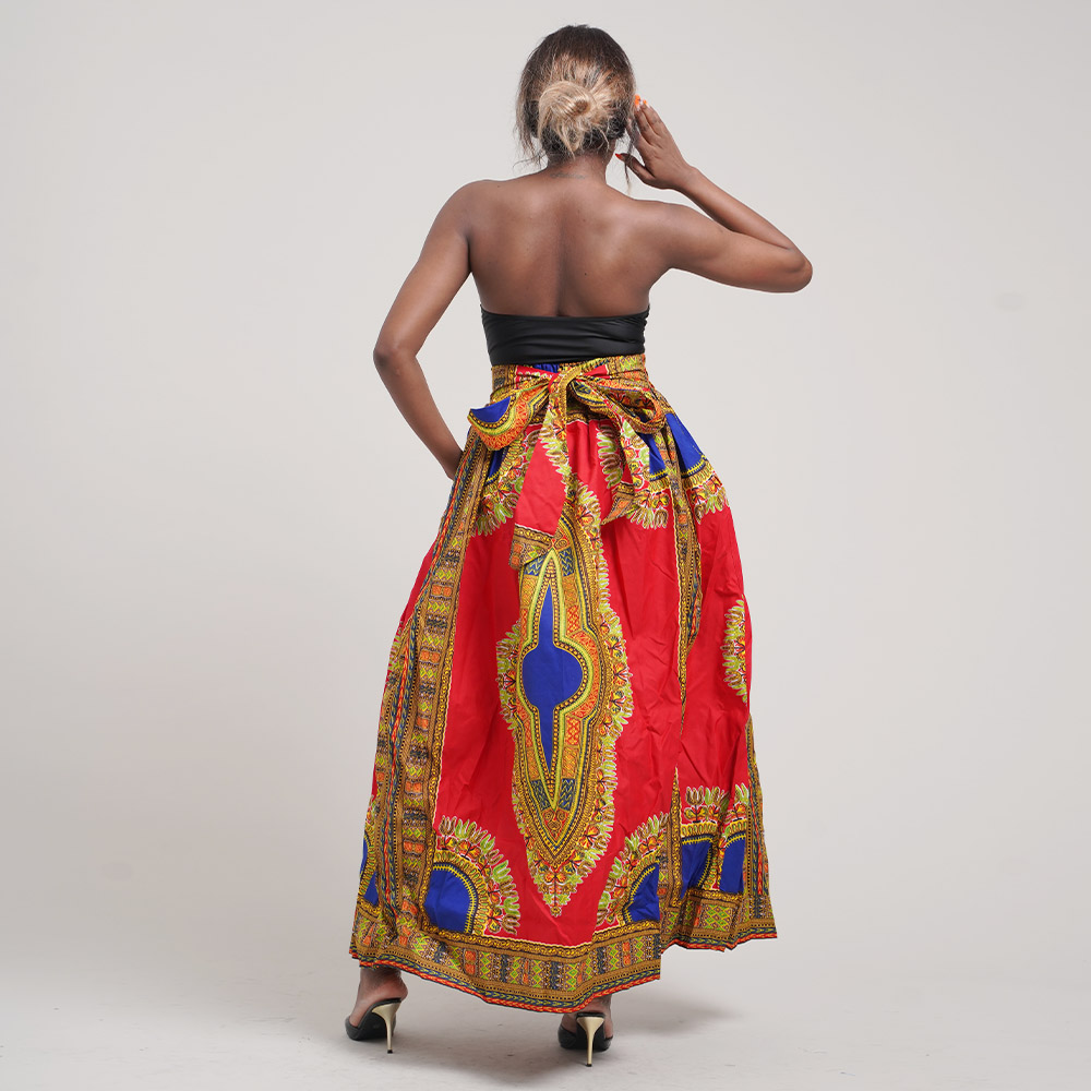 Women Fashionable Design Maxi Skirt Hot Selling Ladies Style Ankara Clothing