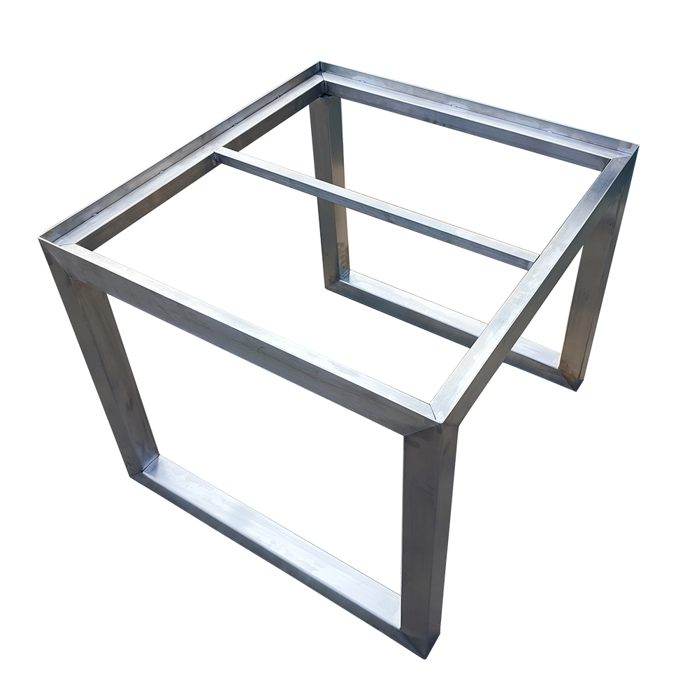 OEM Structure Design metal Fabrication Welding Laser Cutting Stainless Steel Table Frame metal Custom furniture Manufacturer