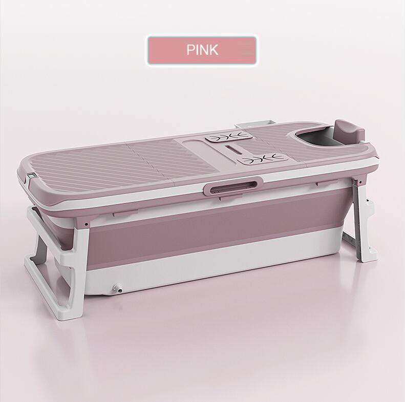 2021 hot sale customizable modern design safety non-slip large 149CM plastic folding adult bathtub portable
