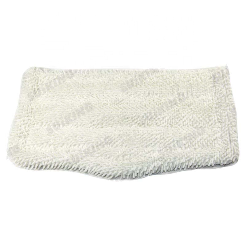 Microfiber mop head for steam mop