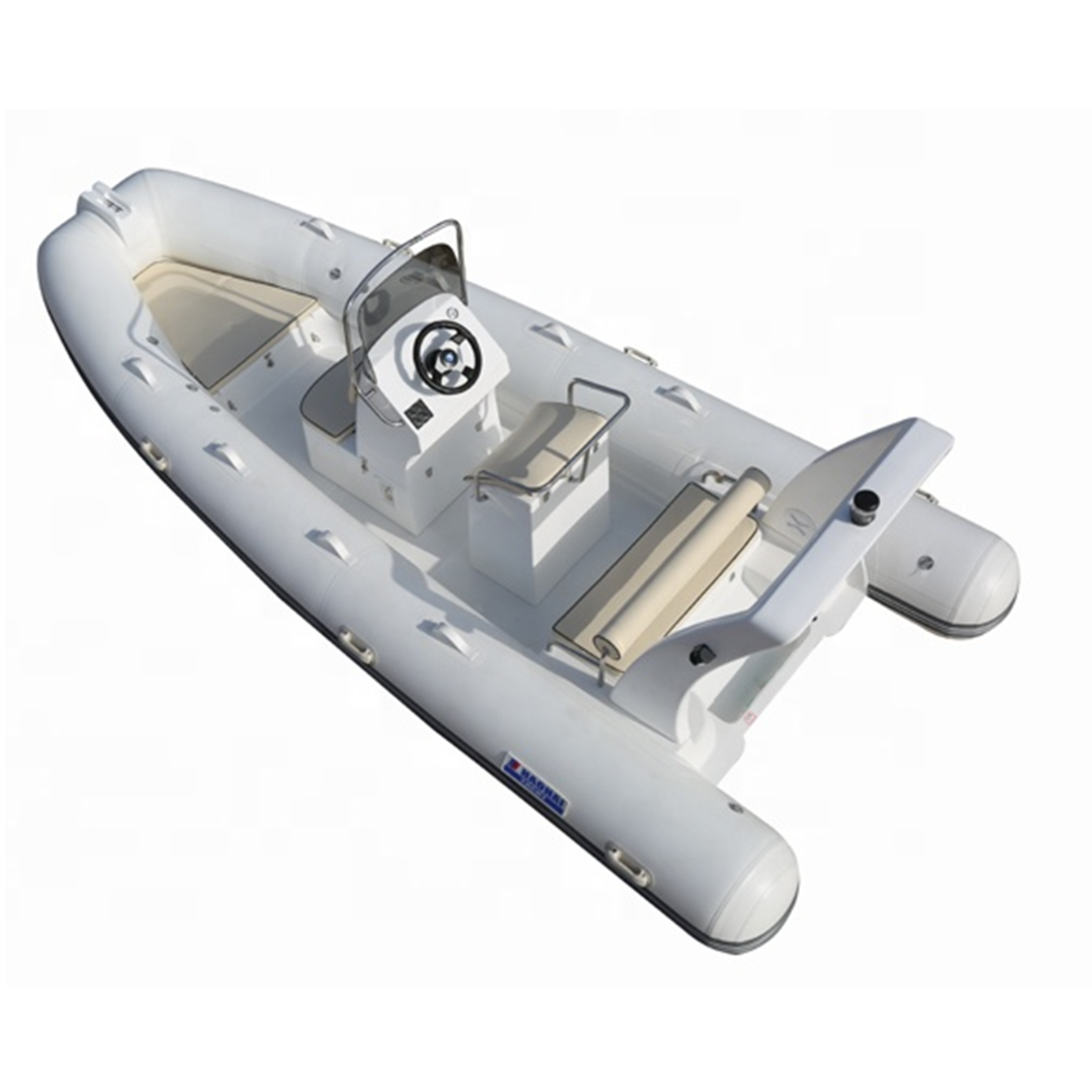 Жесткий надувной корпус RIB 520 см, гипалон орка из ПВХ, лодка rhib с логотипом на заказ и механической системой рулевого управления, подвесной мотор 85 л.с.