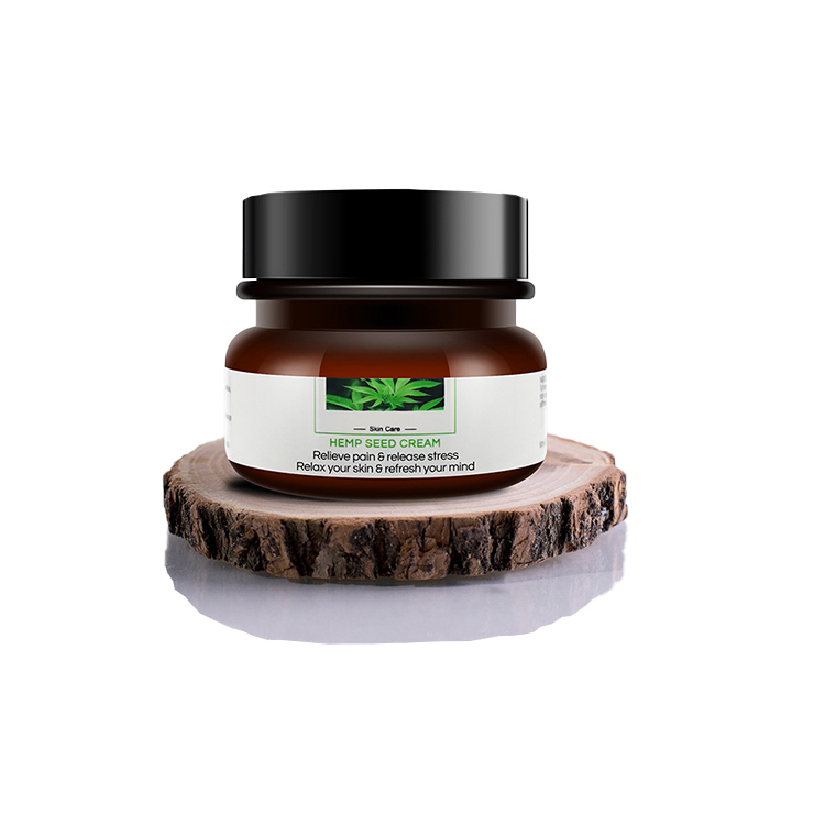2021 Best Selling Good Quality Hemp Seed Oil Cream Facial Brightening Moisturizer Cream