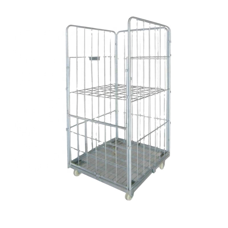 roll storage cart Logistics Warehouse Transportation Galvanized Roll Container