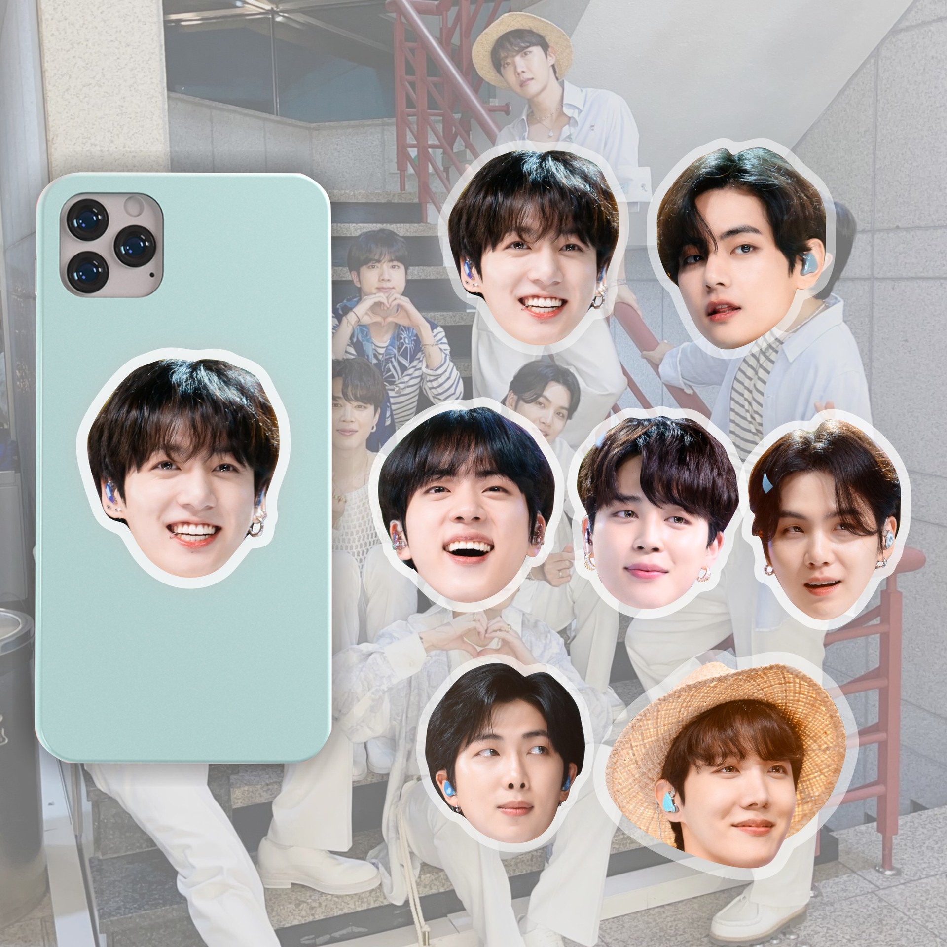 Оптовая продажа, держатель для телефона KPOP Idol Bangtan Boys