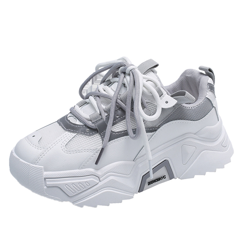 2021 fashion breathable shoes women's sports style new tide shoes European and American style slow walking women's shoes