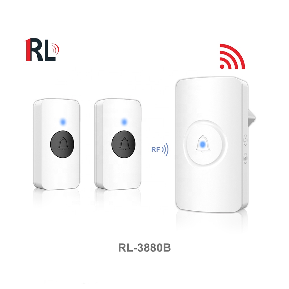 Умный беспроводной дверной звонок с Wi-Fi и двумя пультами ДУ