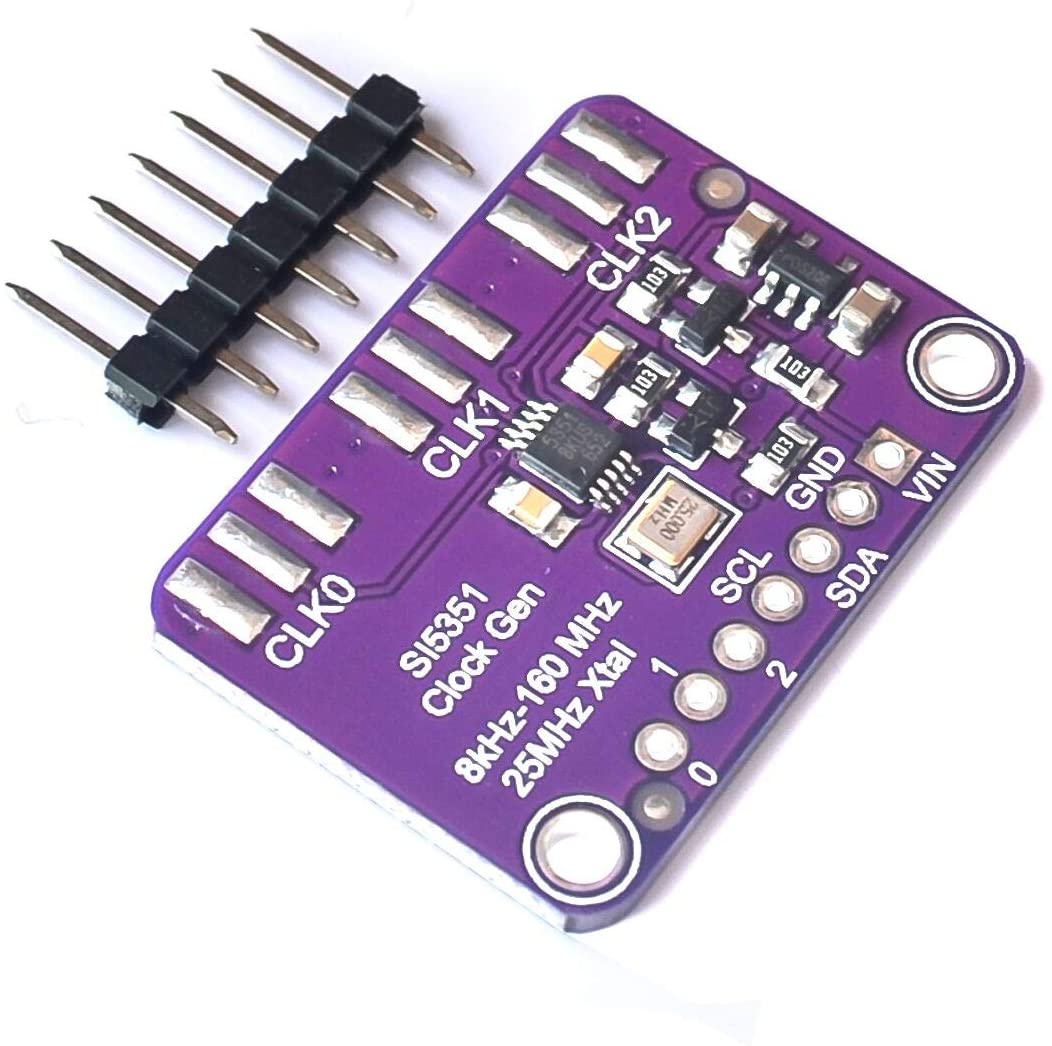Высокочастотный генератор сигналов Si5351 Si5351A I2C IIC, генератор частоты прямоугольной волны 3,3-5 в 8 кГц-160 МГц для Arduino