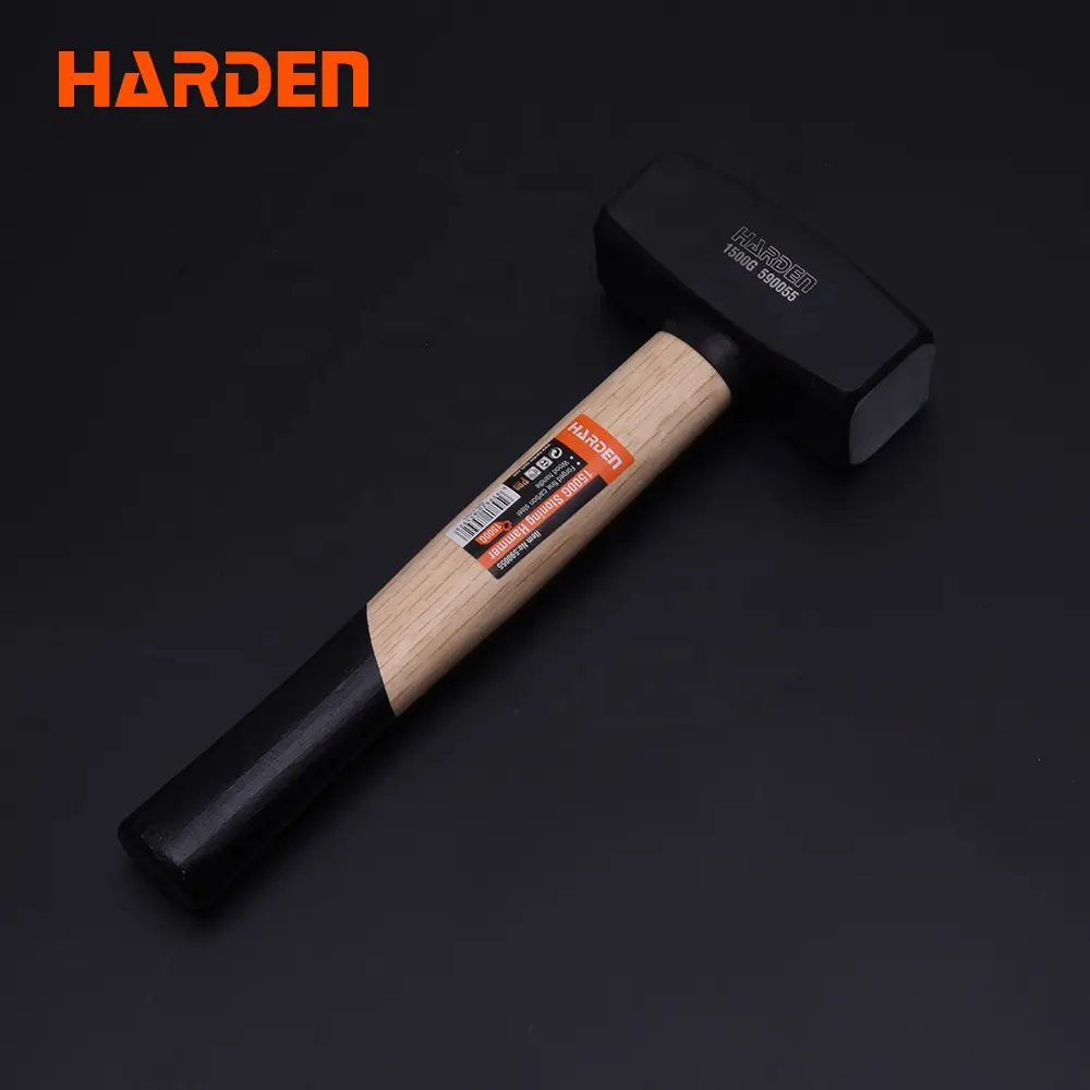 HARDEN Multi Tool 1000G-2000G Strength Stoning Hammer With Wood Handle