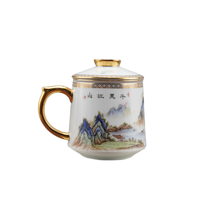 New products most popular home and office color coffee cups portable ceramic cup gift tea cup