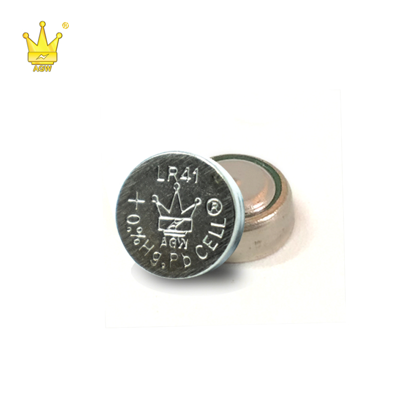 CROWN V AG3/LR41 Alkaline button cells 1.5V Free mercury good price factory sell directly