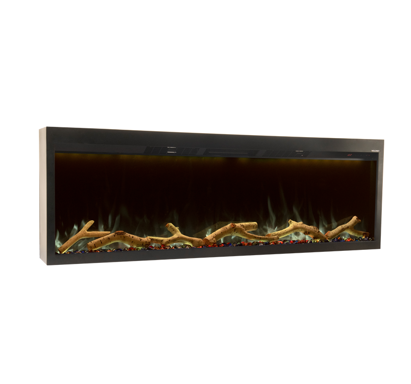 Электрический эффект пламени led fire встроенный декор пламя дымоход Бесплатный камин имитация углей дров Электрический камин
