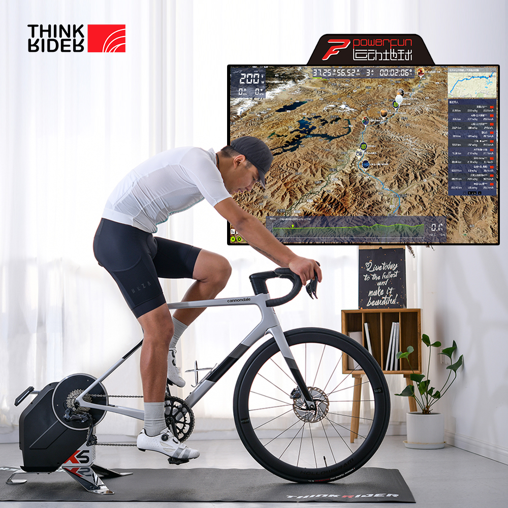Thinkrider X5neo Смарт Крытый домашний тренажер стенд MTB дорожный велосипед Встроенный Мощность того, что наши производственные мощности включают в ZWIFT программное обеспечение на велосипеде обучение