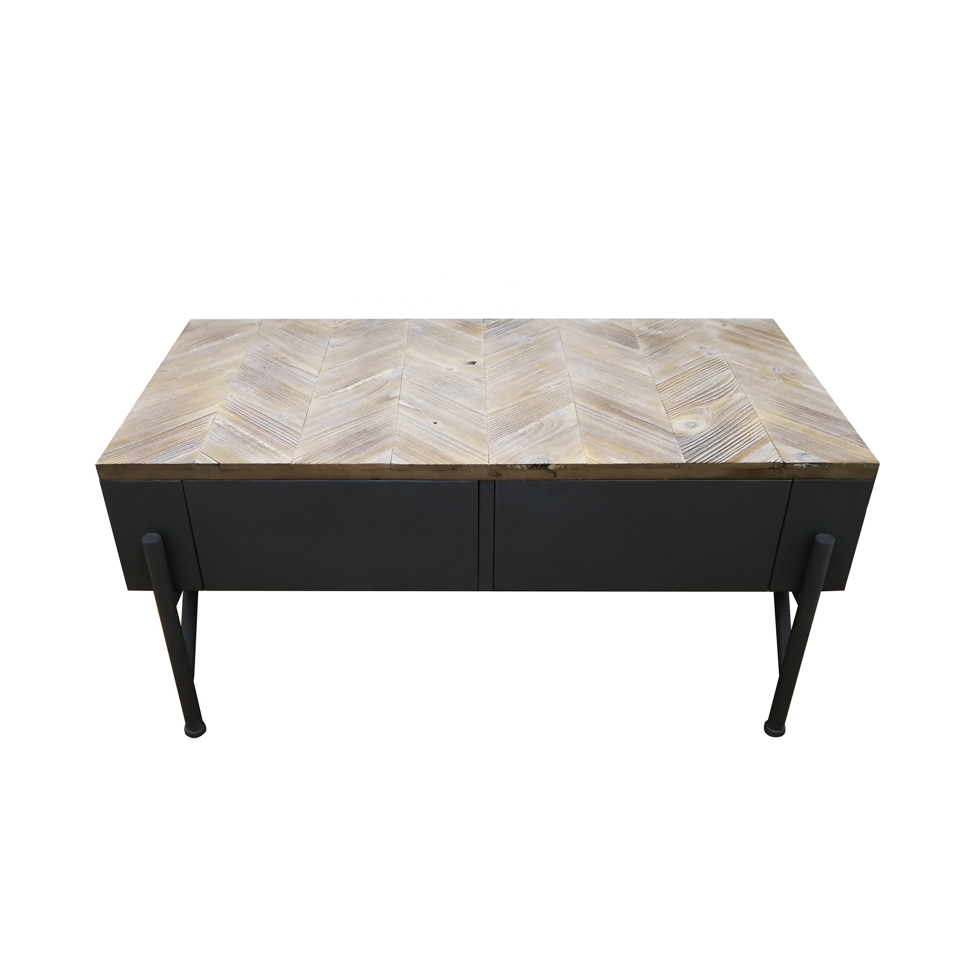 New Design Classic Decor Wooden Corner Table with Storage