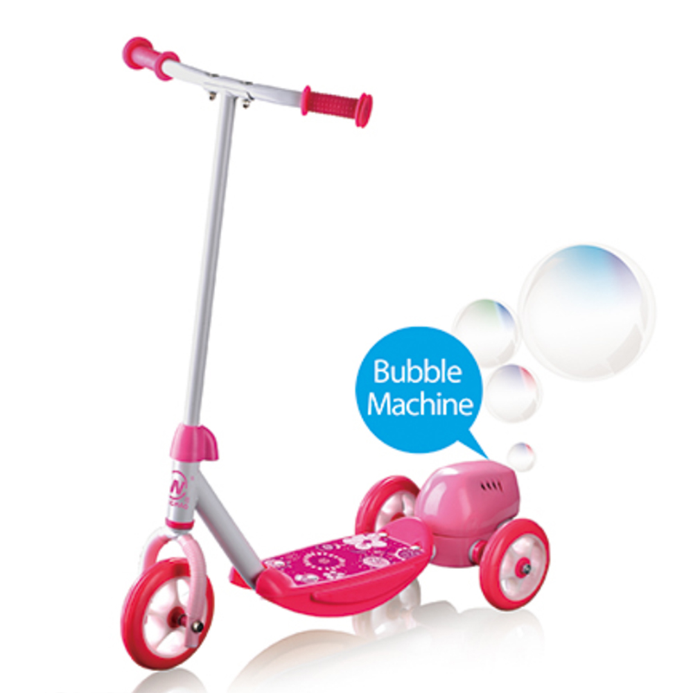Отличная цена детская игрушка 3 Колеса детский Bubble скутер электрический скутер с пузырями функции на продажу
