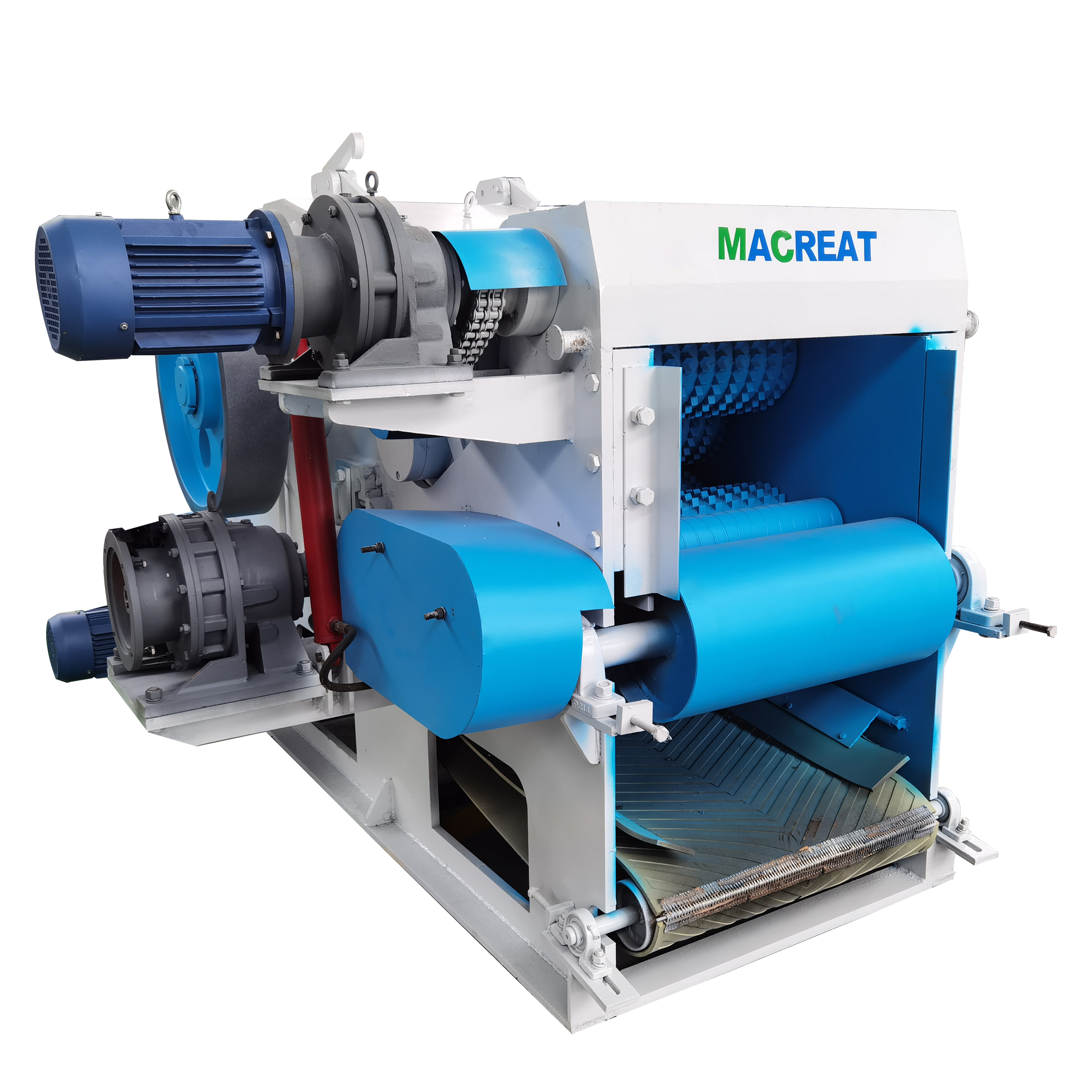MACREAT LDBX216 Лидер продаж, дробилка для древесины, дизельная дробилка для древесины, дробилка для древесины