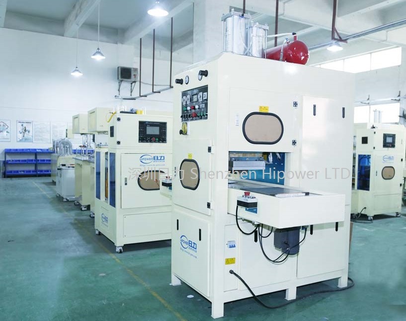 High frequency welding machine of soft crease box making, toothbrush blister packaging