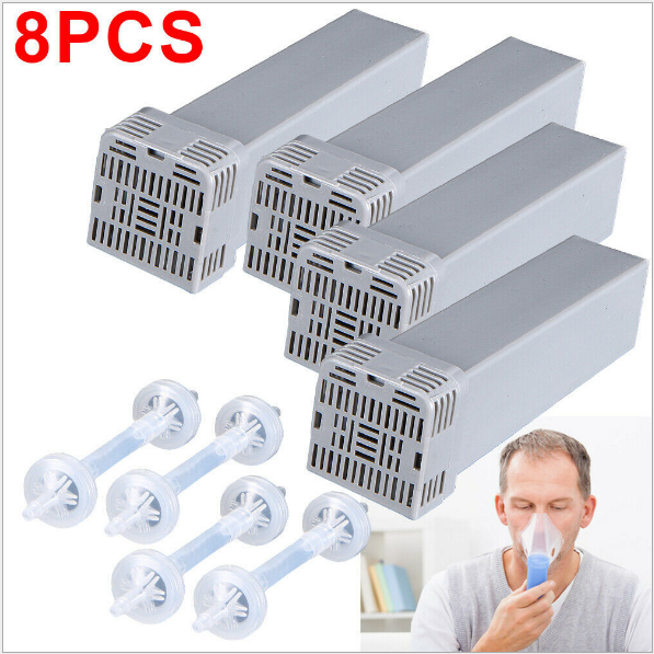 Unsvorns Generic Carbon Cartridge Filter And Check Valve Kit For CPAP Machine
