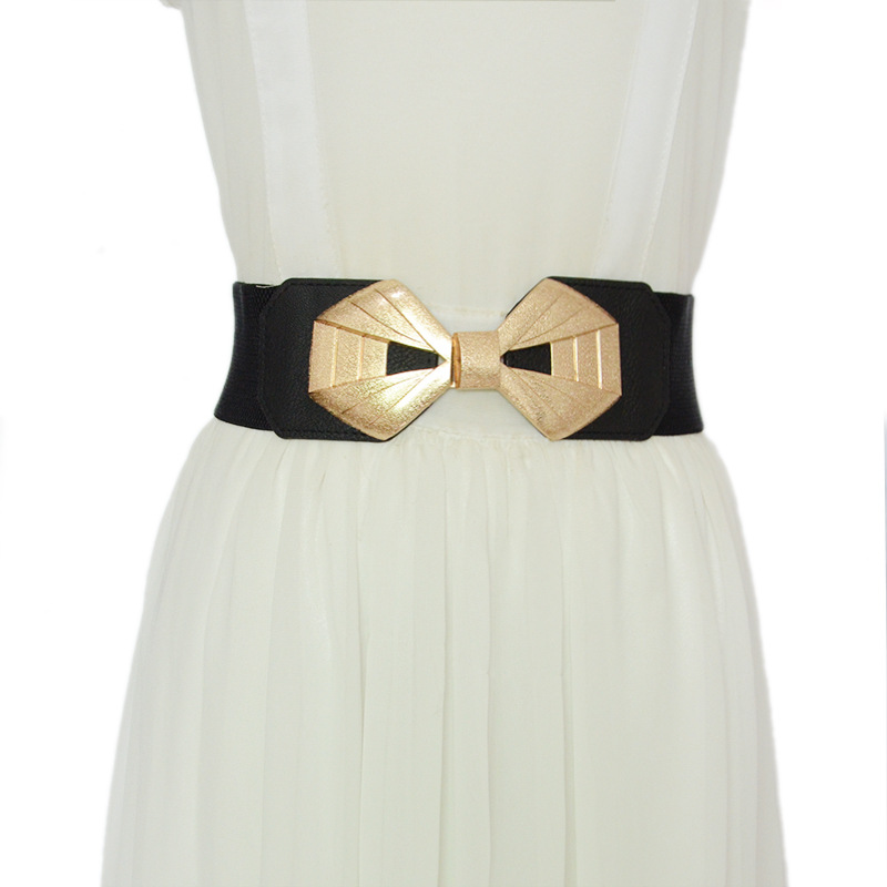 Fashion accessories Ladies elastic belt elegant and practical decorative wide belt