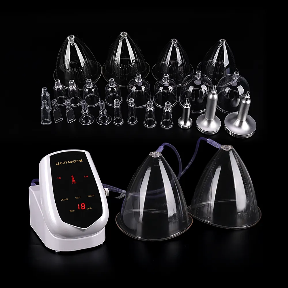 27 Cups Breast Enhancer Pump Electric Butt Lift Enlargement Vacuum Therapy Lifting Buttocks Enhancement Machine