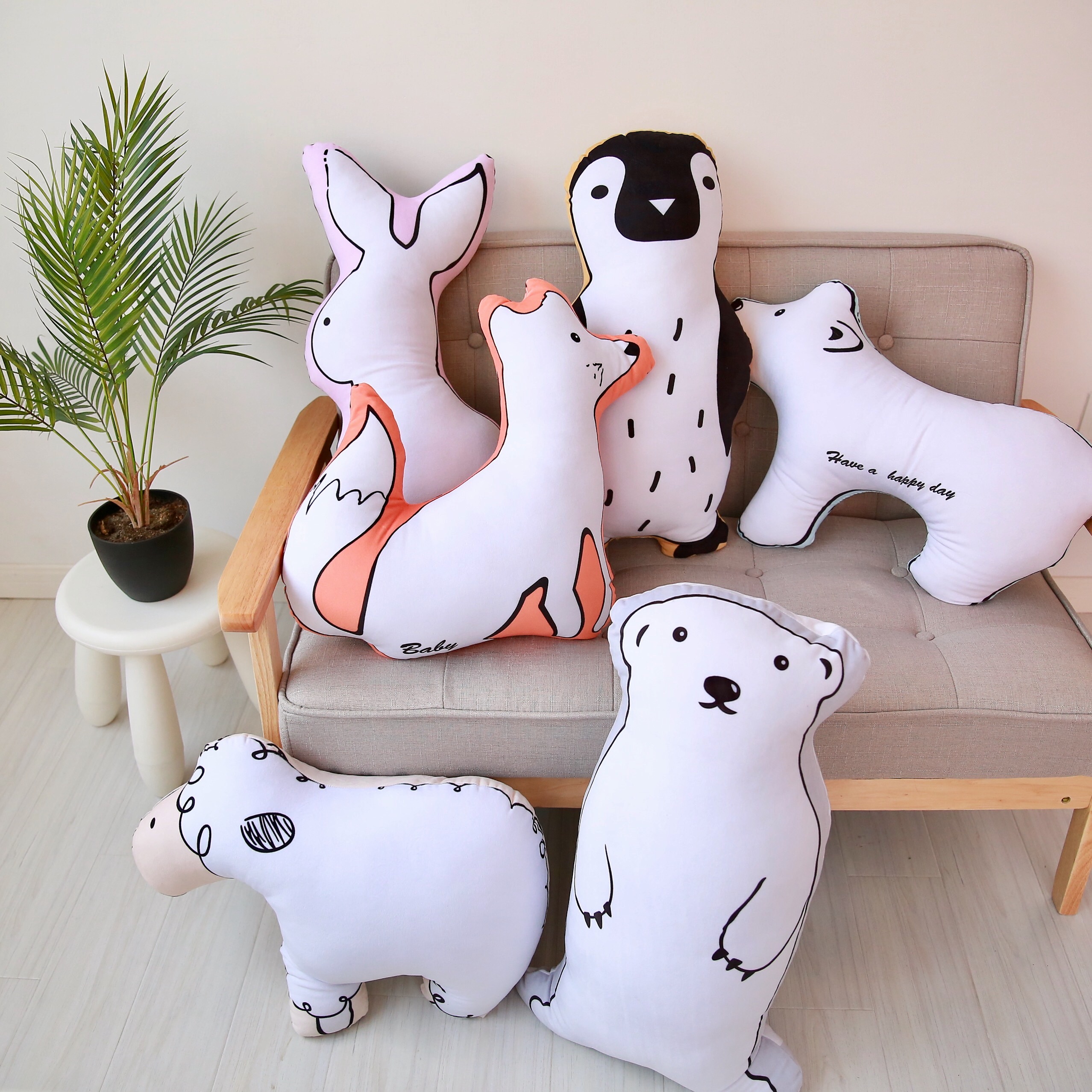 OEM anime custom cushion home decor irregular shaped dakimakura pillow