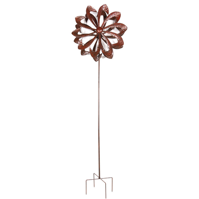 Outdoor Antique Big K.D. Metal Garden Windmills
