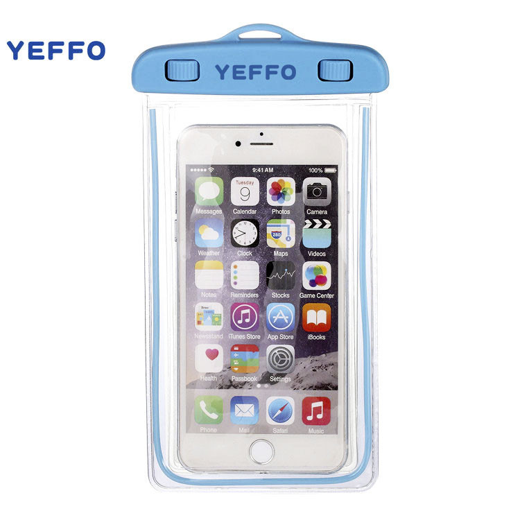 YEFFO Waterproof Phone Pouch Universal Floating Dry Case Bag For Most Cell Phones