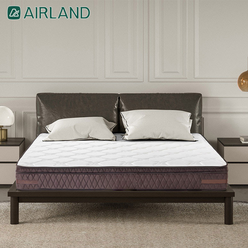 Бренды OEM king size 8 дюймов 5-зона карман натуральный латексный пружинный матрас из пены с эффектом фигурки жениха и невесты;