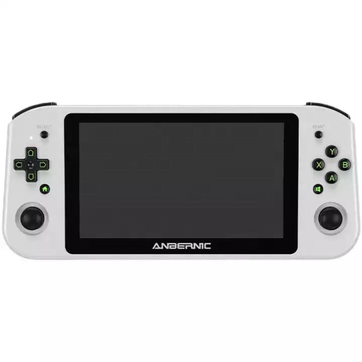 Новейшая Игровая приставка Anbernic Win600, Игровая приставка, Wi-Fi, ретро, игровая консоль, 5,94 дюймов, OCA IPS, экран, 9000 мАч, черный геймпад