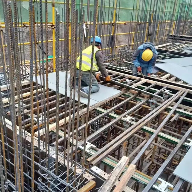 Factory Custom Made Precast House Formwork Water Barrier Plastic Pp Fiber Modular Construction Formwork Materials For Concrete