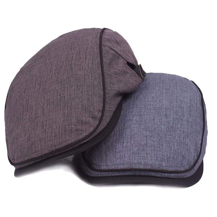 100% хлопок в клетку Cabby плед Duckbill плоский пустой Плющ Cap Hat