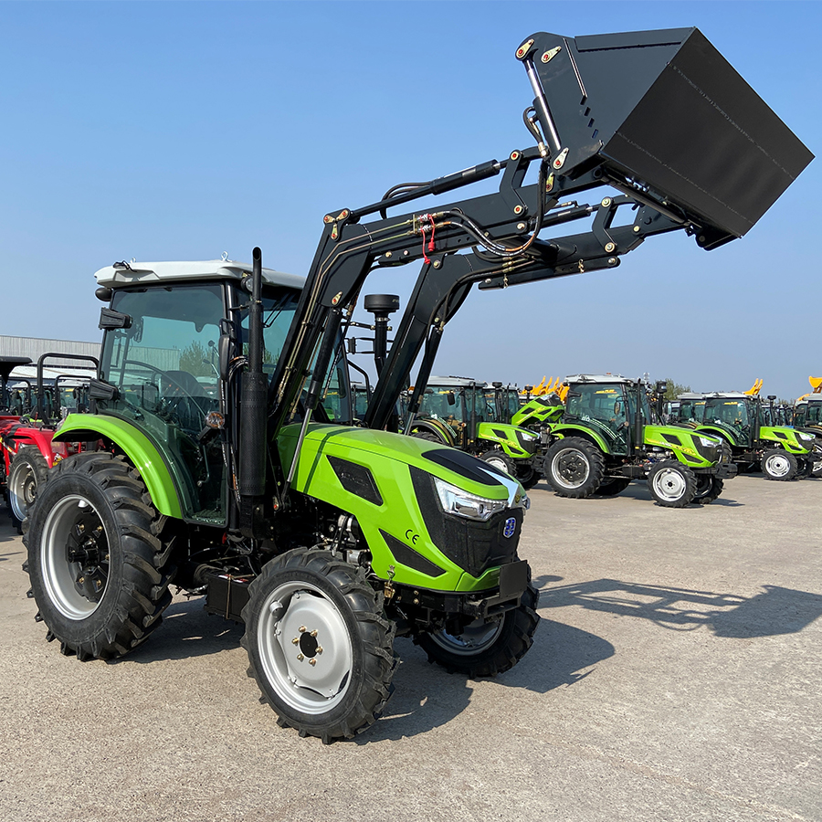 Небольшой сельскохозяйственный трактор 25hp 35hp 40hp 50hp 60hp 70hp по заводской цене, сельскохозяйственные тракторы с фронтальным погрузчиком