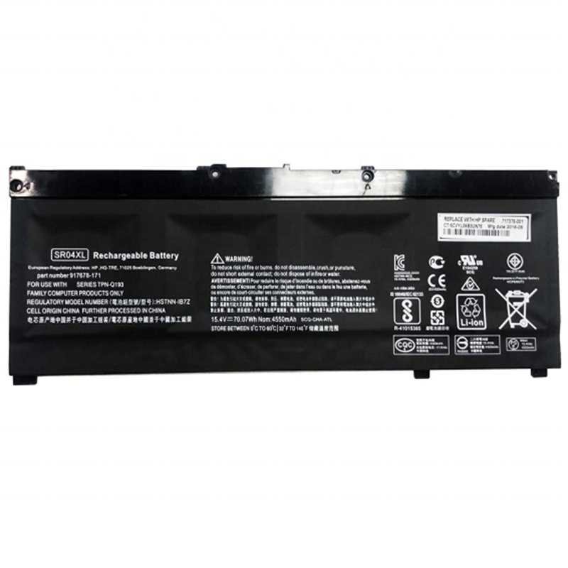 RUIHUA 15,4 V 4550 мА · ч (70.07Wh) 4 ячейки для струйного принтера HP Pavilion мощность 15 серии батареи ноутбука Оригинальный ноутбук батарея SR04XL