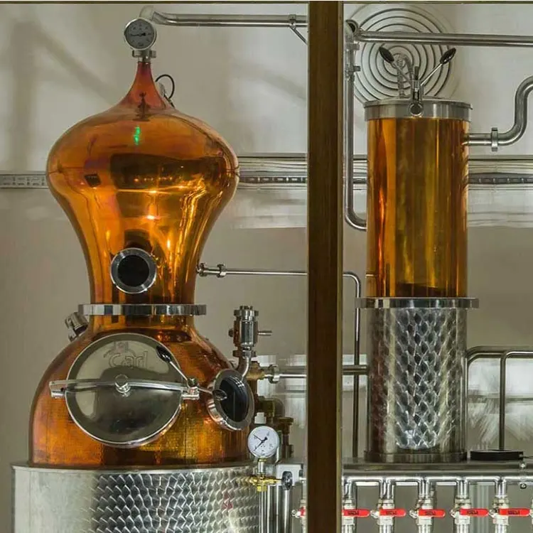 500 gallon copper still alembic still distillation vodka still