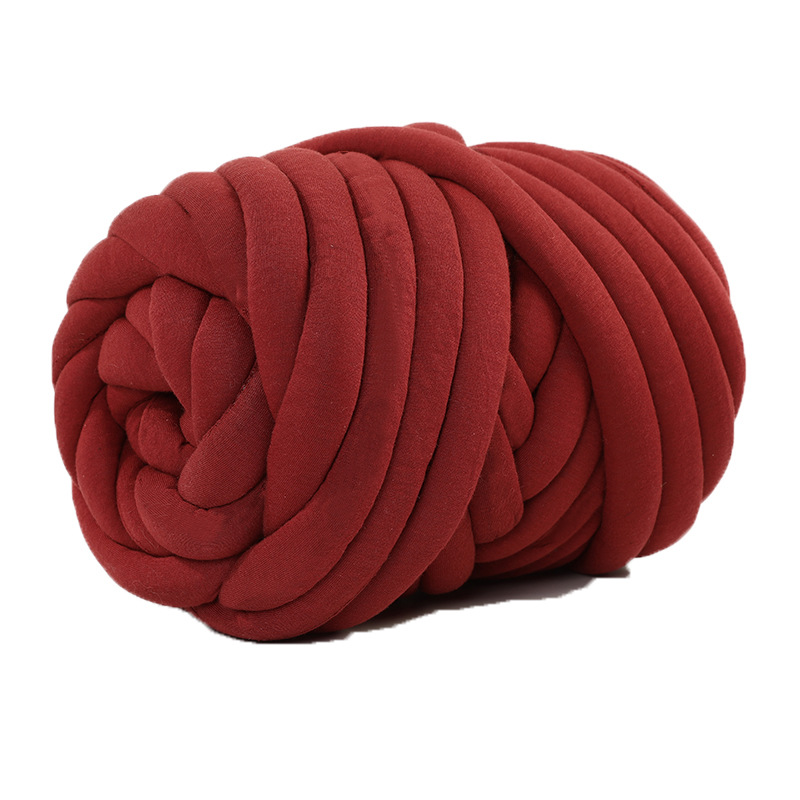 OEM 2cm 2.5cm 3cm 5cm Thick Large Crochet Chunky Jumbo Yarn For Hand Knitting