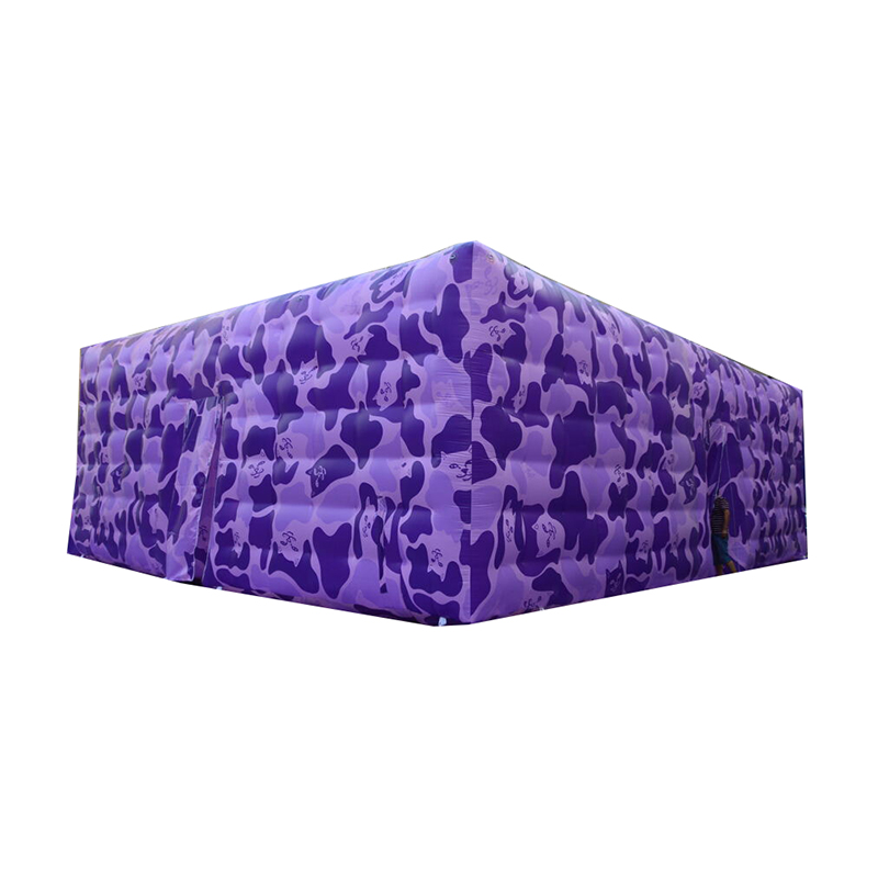Full Printing Led Inflatable Cube Party Tent Inflatable Buildings Tent