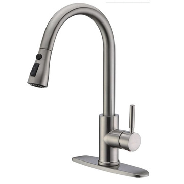 Luxury 304 Stainless Stee Modern Kichen Faucet Pull Out Sink Kitchen Taps