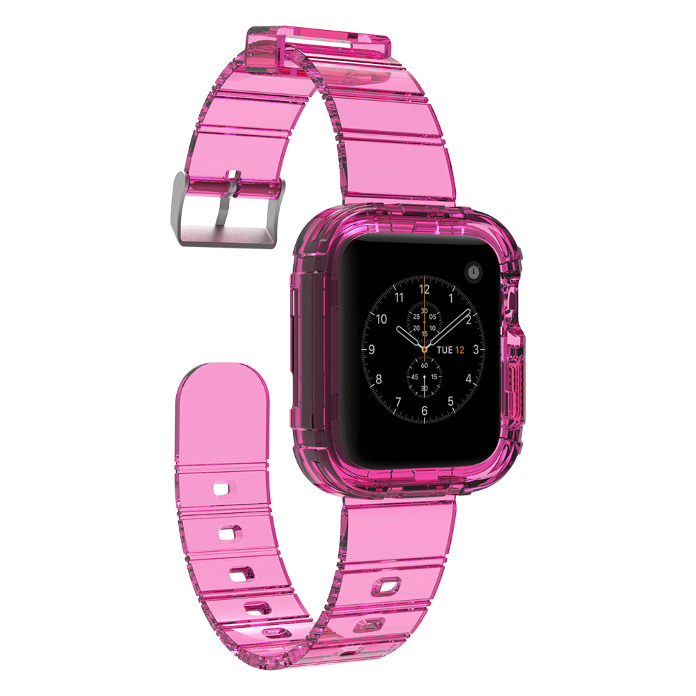 Прозрачный чехол для Apple Watch, для женщин, мужчин и детей