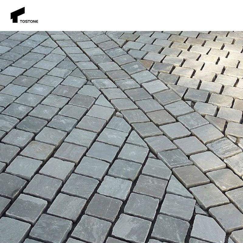 Tostone Quality Customized Size Outdoor Chinese Granite Paving Stone for Modern Hotel Exterior Parking Area Home Villa Decor