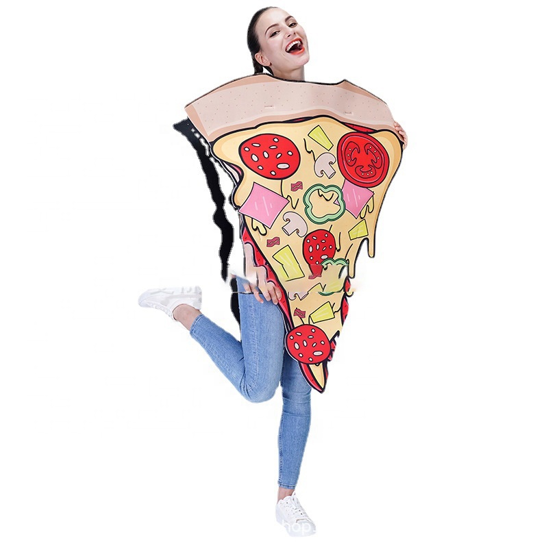 Carnival Bar Party Cosplay Novelty Doughnut hot dog pizza rolls hamburger funny adults props stage Halloween tv   movie costumes