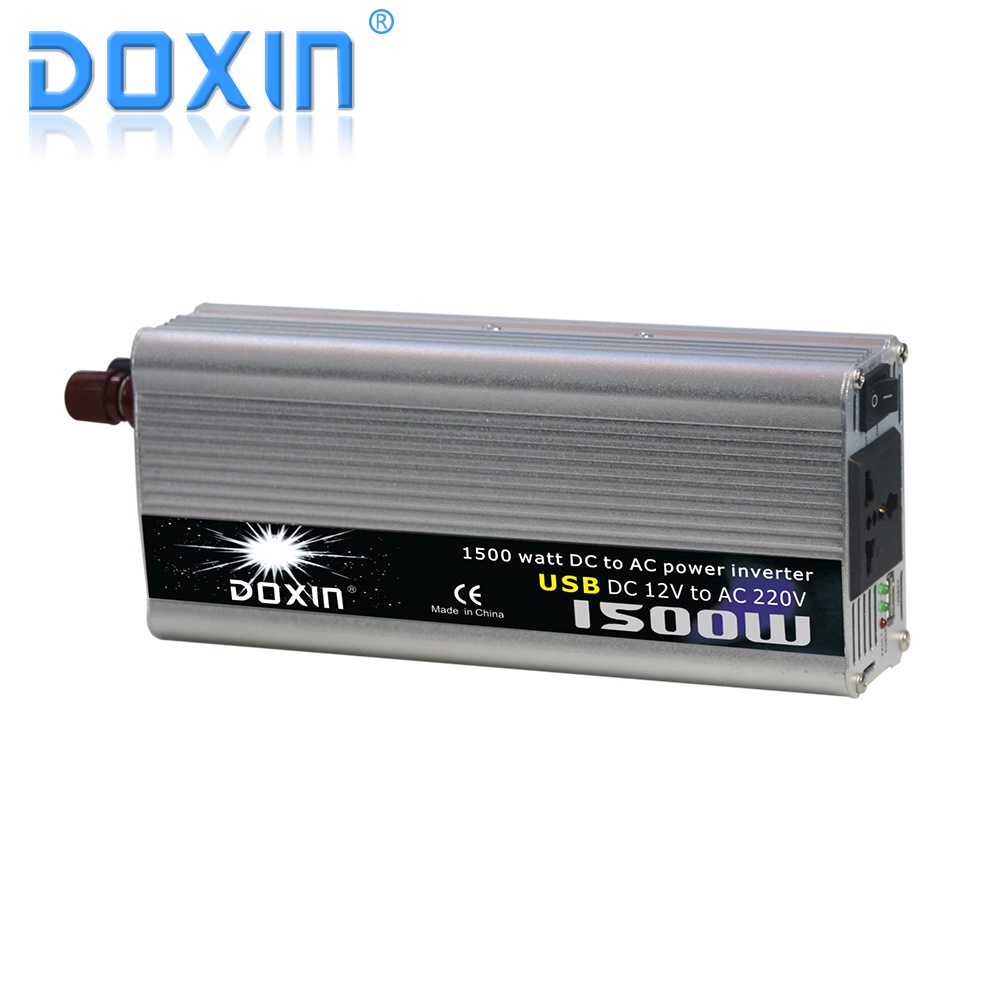 Full Power DC to AC 1500W Car Power Microinverter Modified Sine Wave Inverter