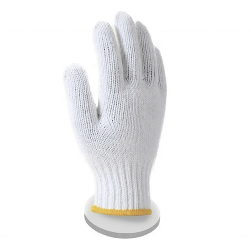 Cotton yarn gloves woolen protective gloves