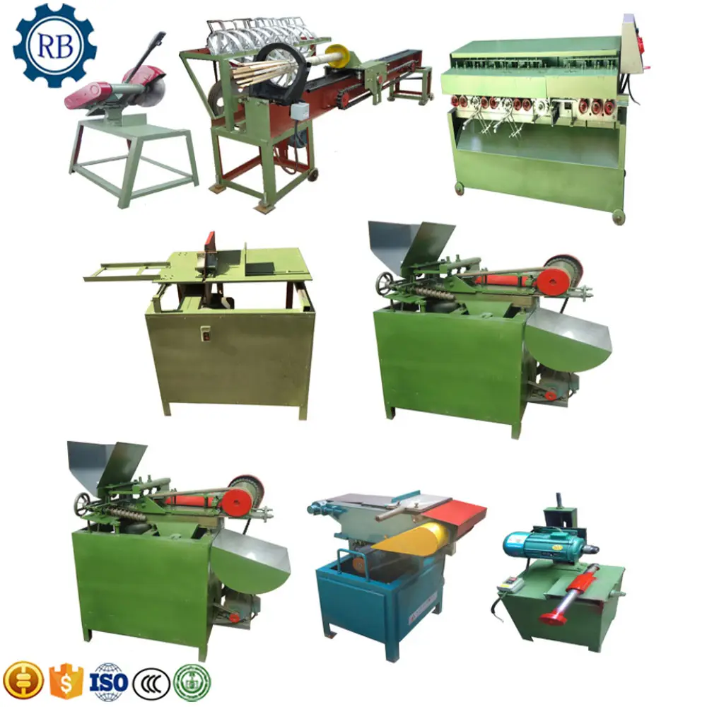High quality round bamboo chopstick production line chopstick making machine easy to use