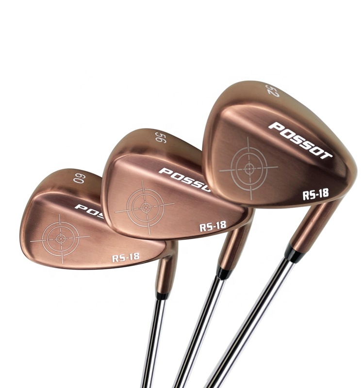 Possot 431SS новый комплект из розового золота PVD 52 56 60 клиновидный гольф для правой руки Бесплатная доставка