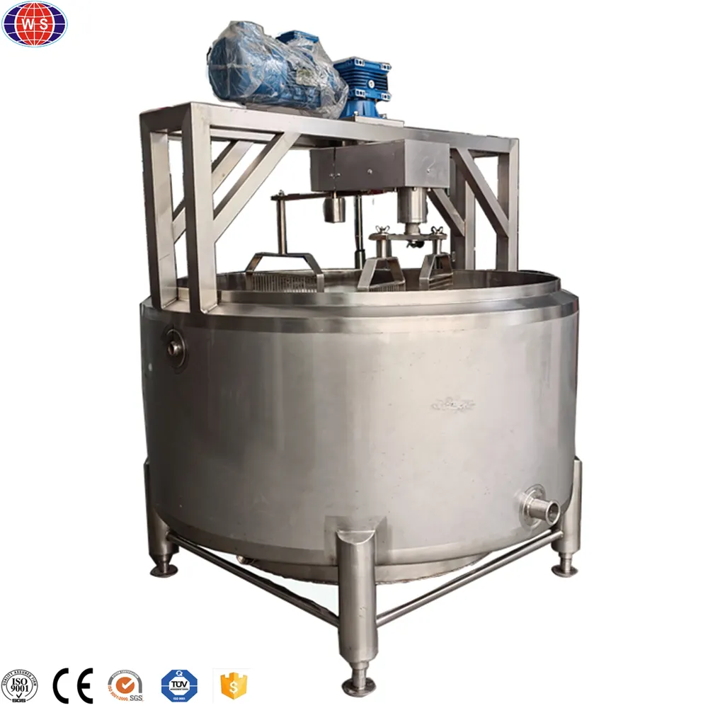 Cheese Machine 2022 The Latest Technology Cheese Vat Cheese Making Machine